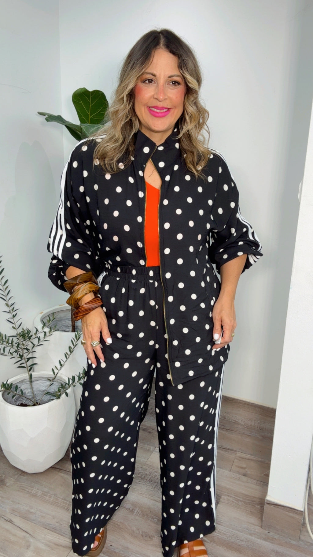 Monaco Polka Dot Set