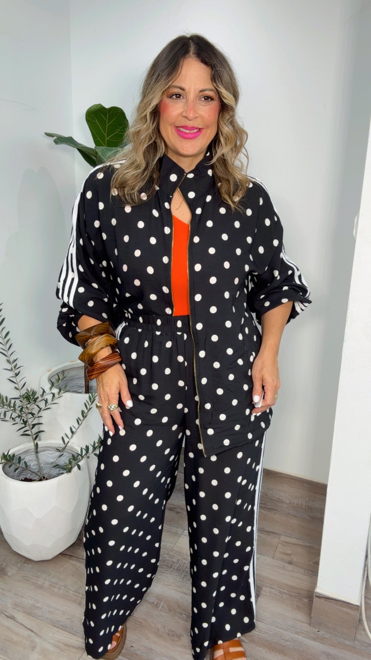 Monaco Polka Dot Set