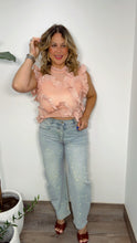 Glitter Tornasol Barrel Jeans