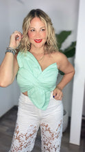 Twist Sea Foam Top