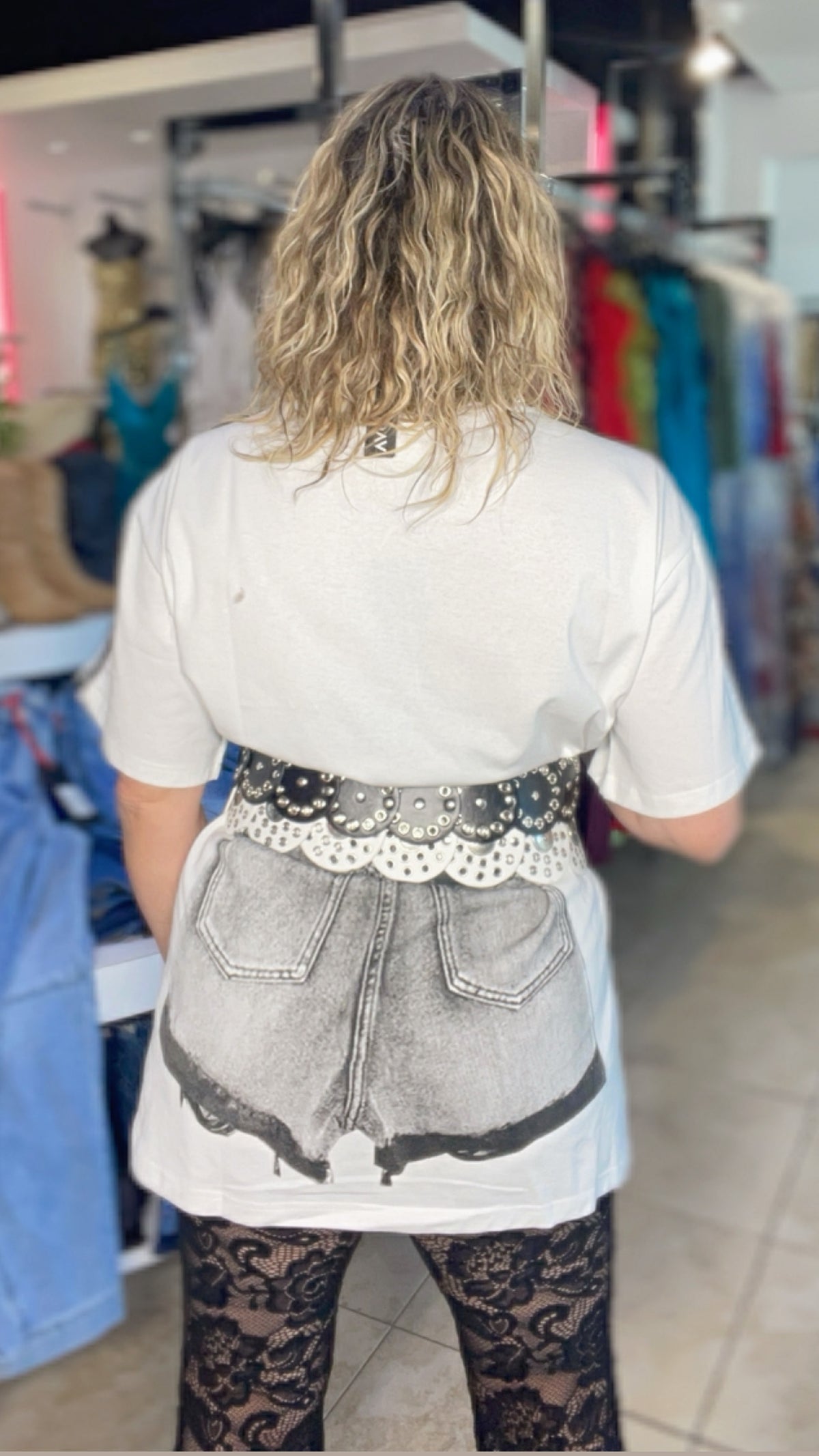 VINTAGE ROCK SHIRT DRESS