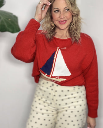 Marina Chic Boat Knit