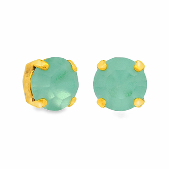 Tova Oakland Mint Candi Crush Studs