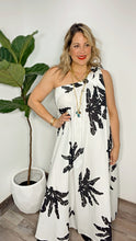 One Shoulder Maxi-Dress