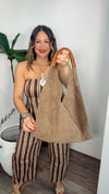 Taupe Leather Italy Bag