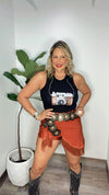 ALAMBRE PùA Rust Mini Skort
