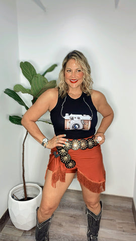 ALAMBRE PùA Rust Mini Skort