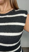 Isla Midi Dress Black & White