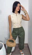 Olive Barrel Pants Italy