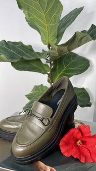 Mocasines Verde Olivo