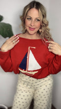 Marina Chic Boat Knit Sweater