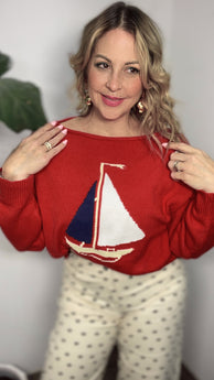 Marina Chic Boat Knit