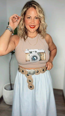 Nude Camara Tank Top