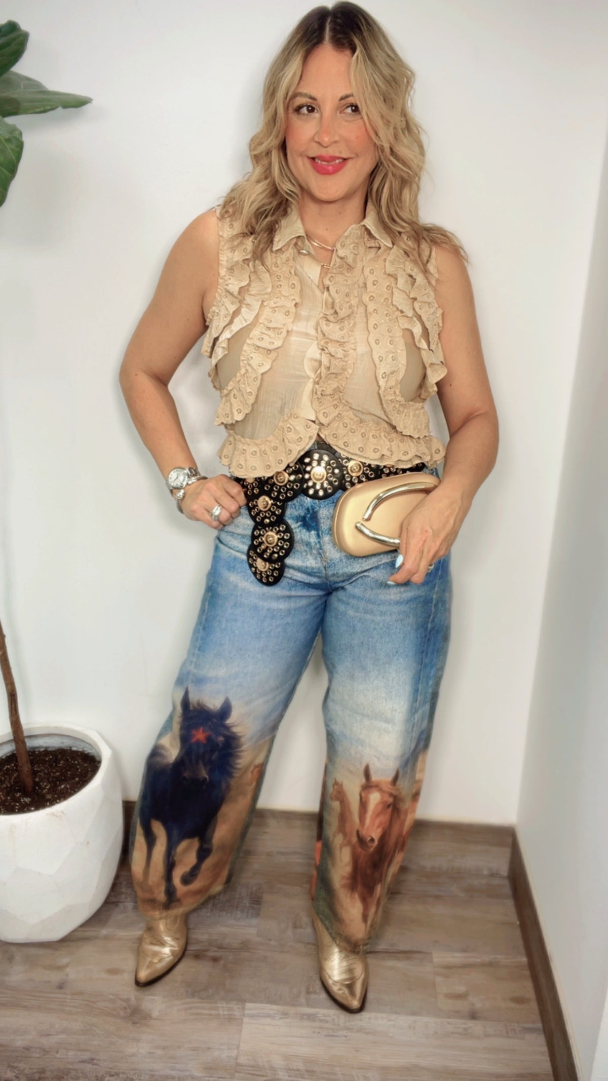 Wild Horse Statement Jeans