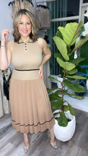 Cream Classy Polo Dress