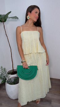 Half Moon Clutch (Emerald)
