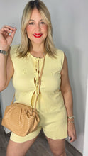 Pame Pastel Yellow Top & Short Set