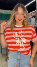 Coastal Lobster Stripe Tee