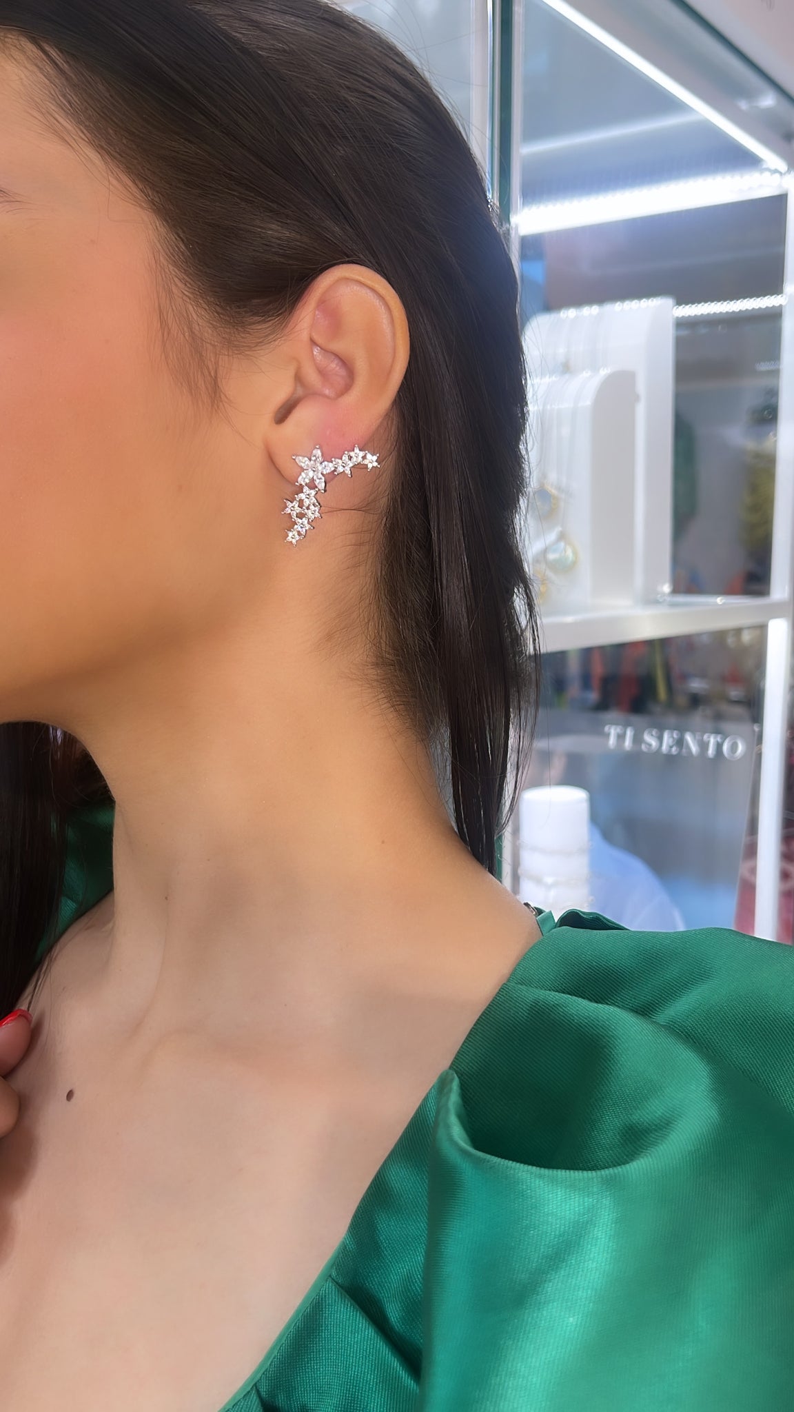 Salvatore Flower Earring