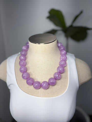 Lavander Fashion Necklace