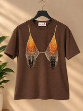 Café Beaded Bralette Statement Tee