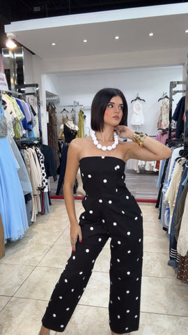 Iconic Polka Dot Jumpsuit