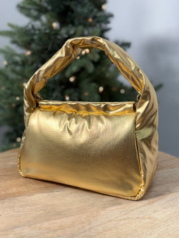 Baguette Metallic Gold