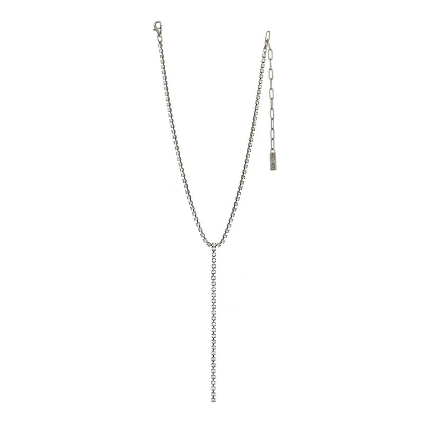 TOVA Kassandra Necklace in Clear