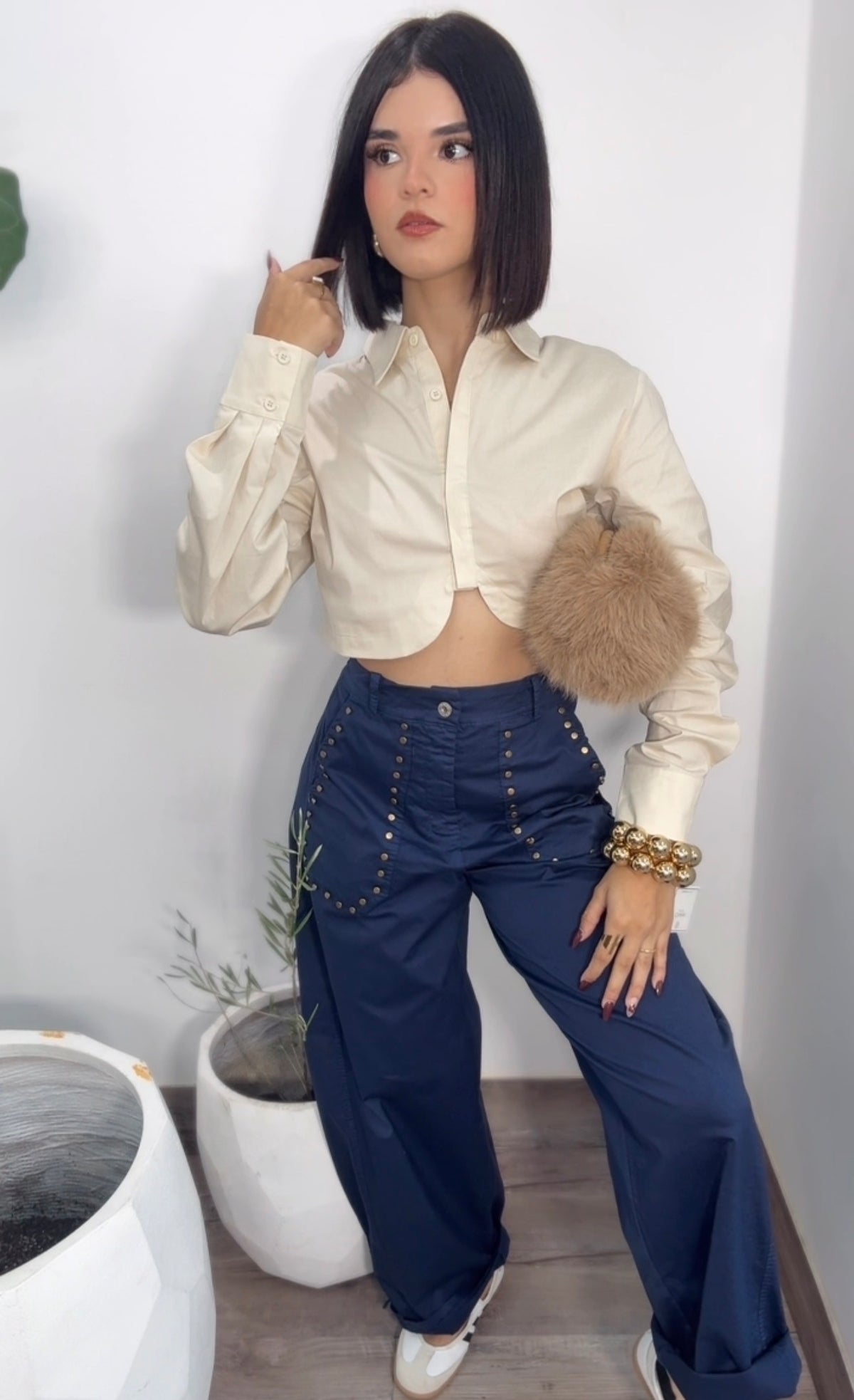 Long Classic Crop Top
