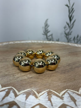 Gold Beads Bracelet