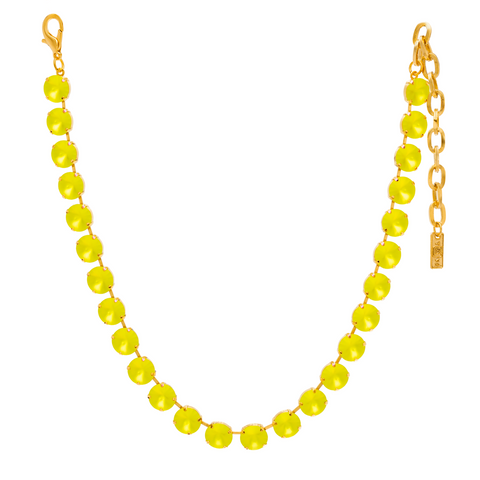 TOVA Matte Yellow Necklace