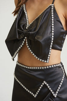 Black Bow Set