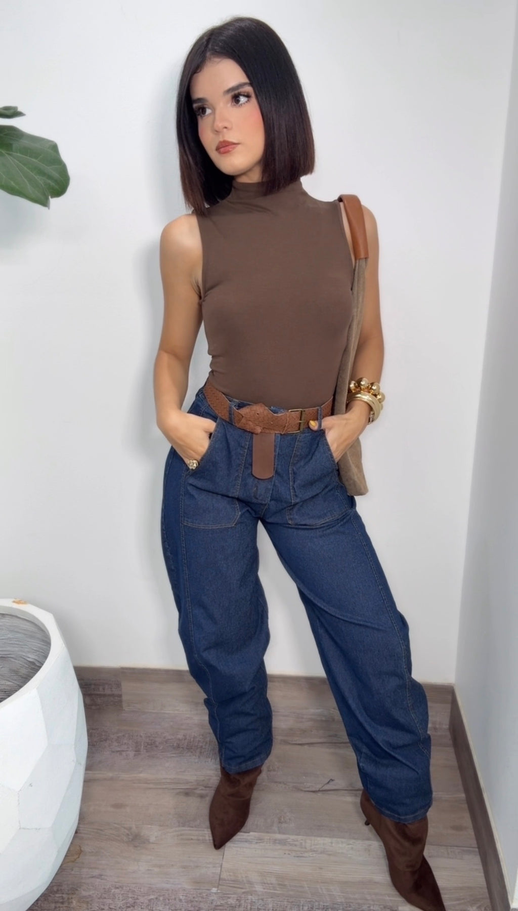Chocolate Basic Top