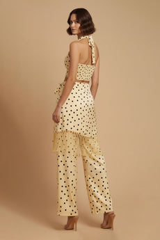 Marbella Dot Fringe Co-Ord Set
