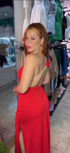 Red Elegant Maxidress