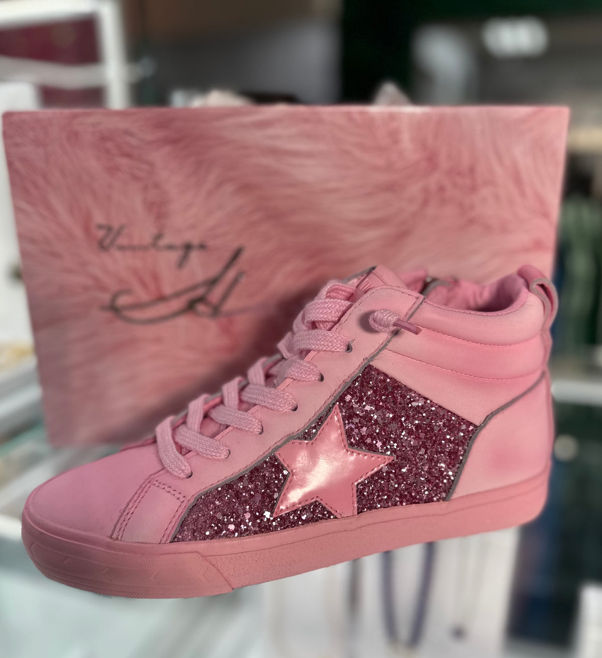 Vintage Havana Pink Sneakers