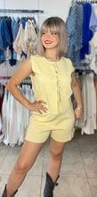 Pame Pastel Yellow Top & Short Set