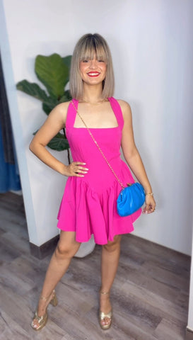Kamila FUCSIA Romper