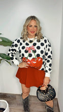 Cherry Bow Polka Dot Sweatshirt