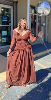 Auren Rustic Maxi Dress