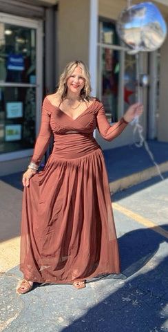 Auren Rustic Maxi Dress