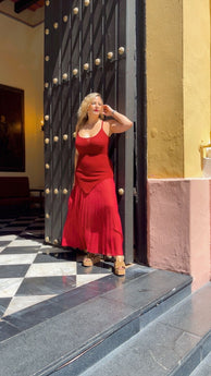 Scarlet Breeze Dress