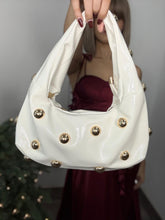 White Stud Hobo Bags