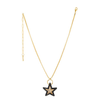 TOVA Astra Necklace in Black