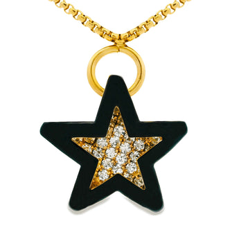 TOVA Astra Necklace in Black