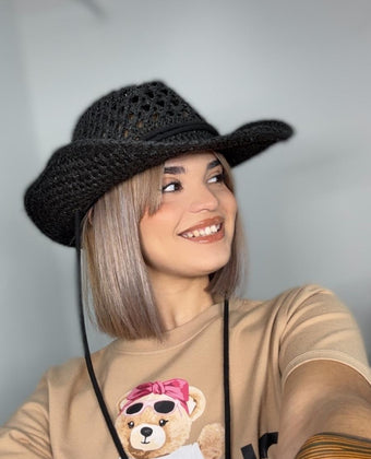 La Isla  Noir Hat