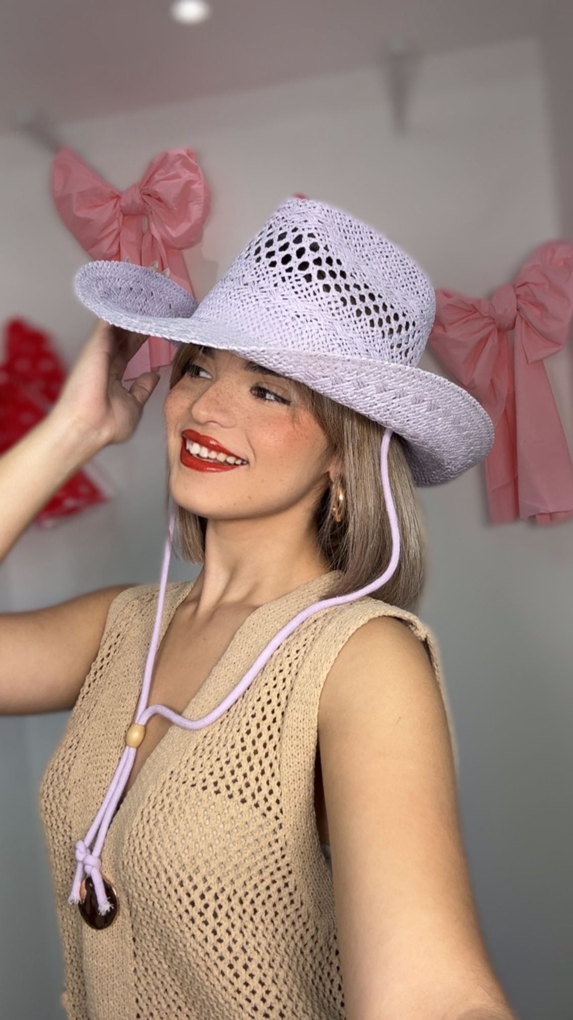 Lilac Sunset Hat