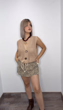 Nude Crochet Vest Top