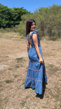 Sweetheart Denim  Maxi Dress