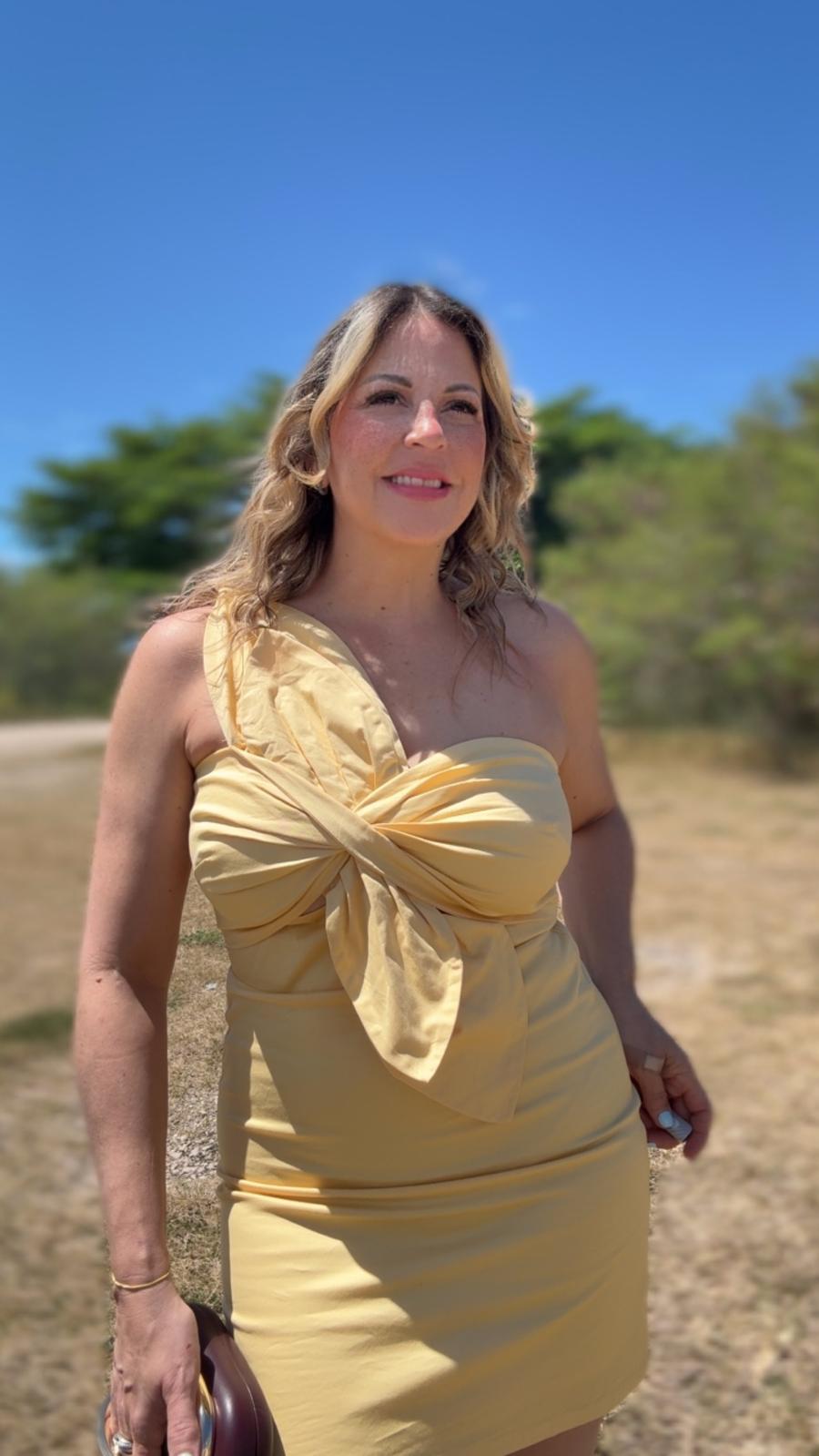 Amarillo Pastel Twist Dress